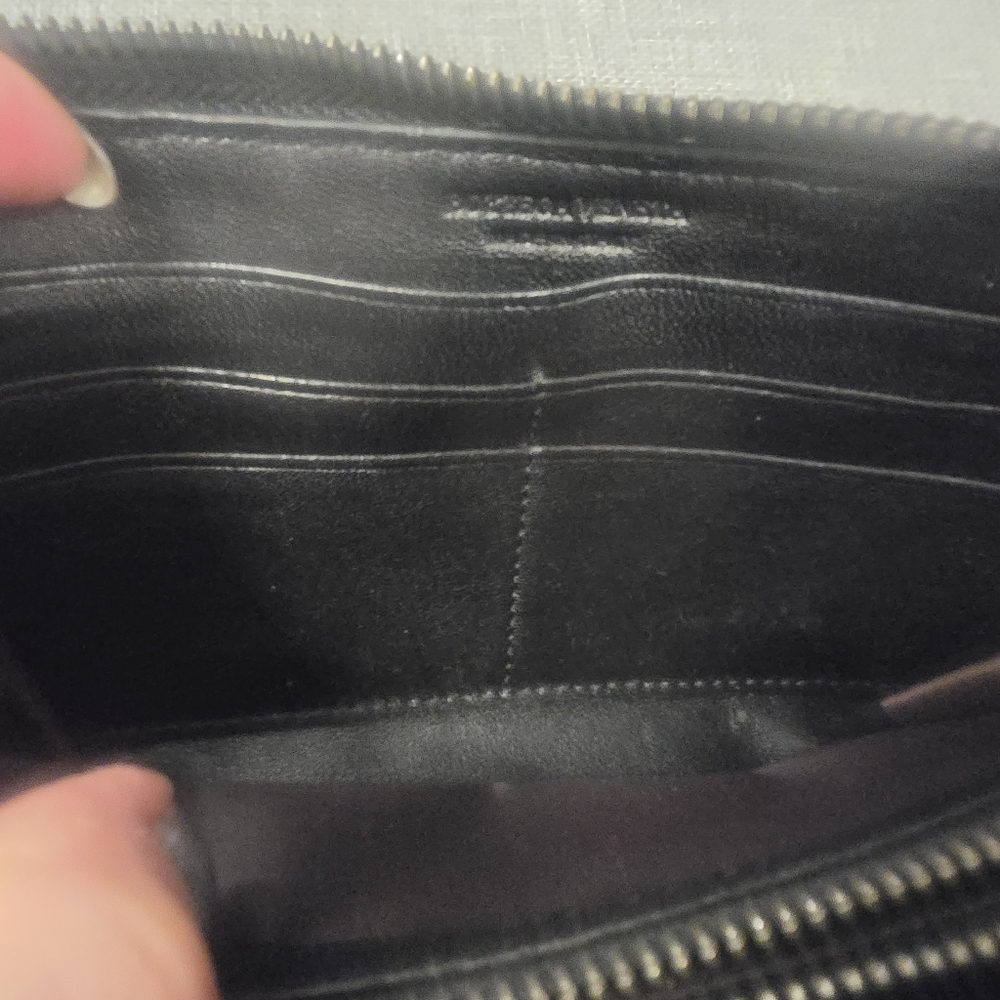 Bottega Veneta Black Intrecciato Leather Wallet - Picture 11 of 13